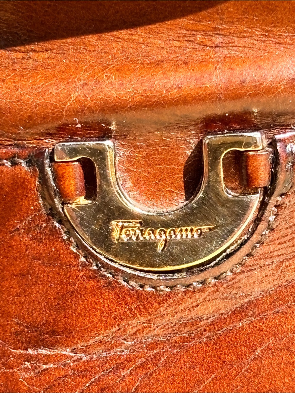 Vintage Salvatore Ferragamo For Saks Fifth Avenue Leather Boots Size 7 AAA - Picture 12 of 13